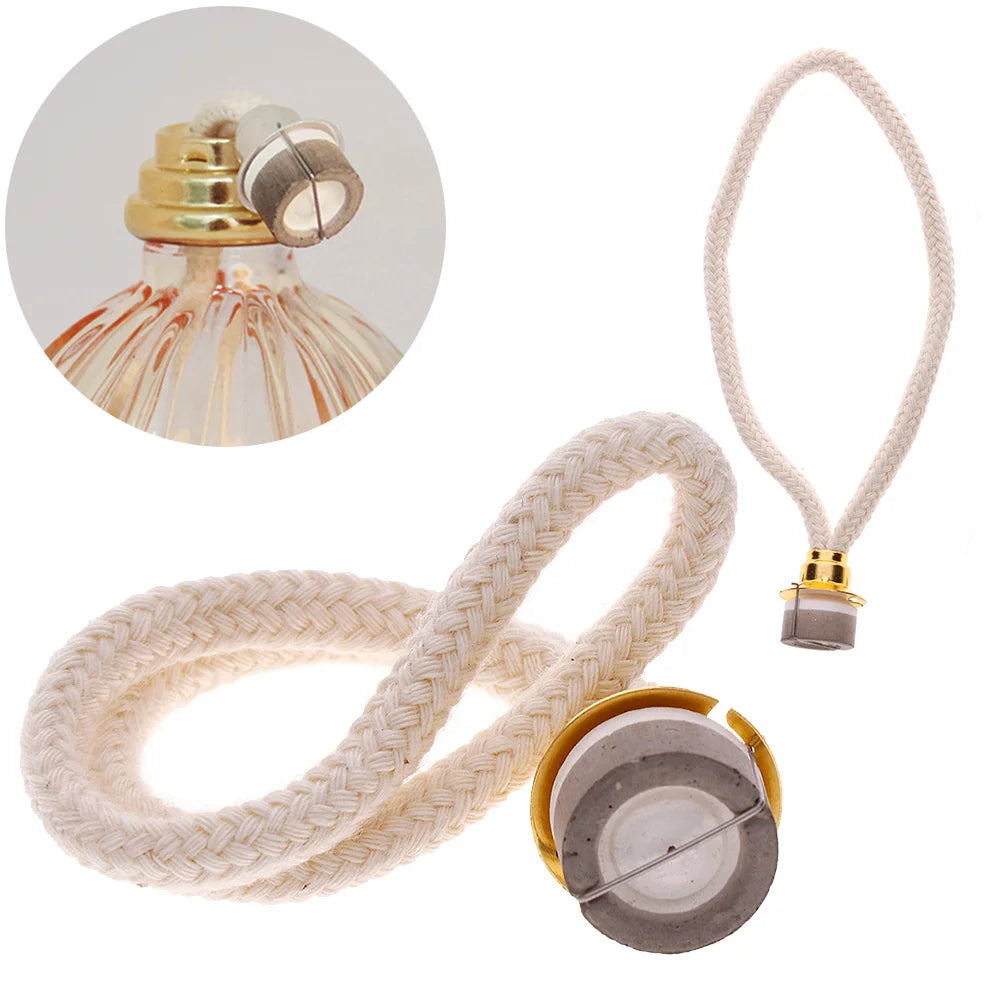 15/22mm Diffuser Aromatherapy Decorations Air Tightly Control Catalytic Burner Oil Lamp Wick Replacement Fragrance Lamps Wick HIP