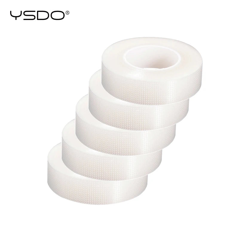 YSDO 2/3/5/8 Rolls Professional Beauty Lash Extensions Tape Lashes Paper Tape Eyelash Extension Tool Ventilate Micropore Tape HIP