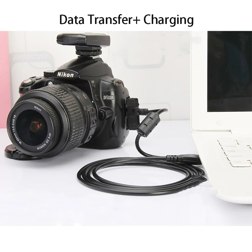 UC-E6 Mini 8-Pin Digital Camera Data & Charging Cable Camera USB Cable HIP