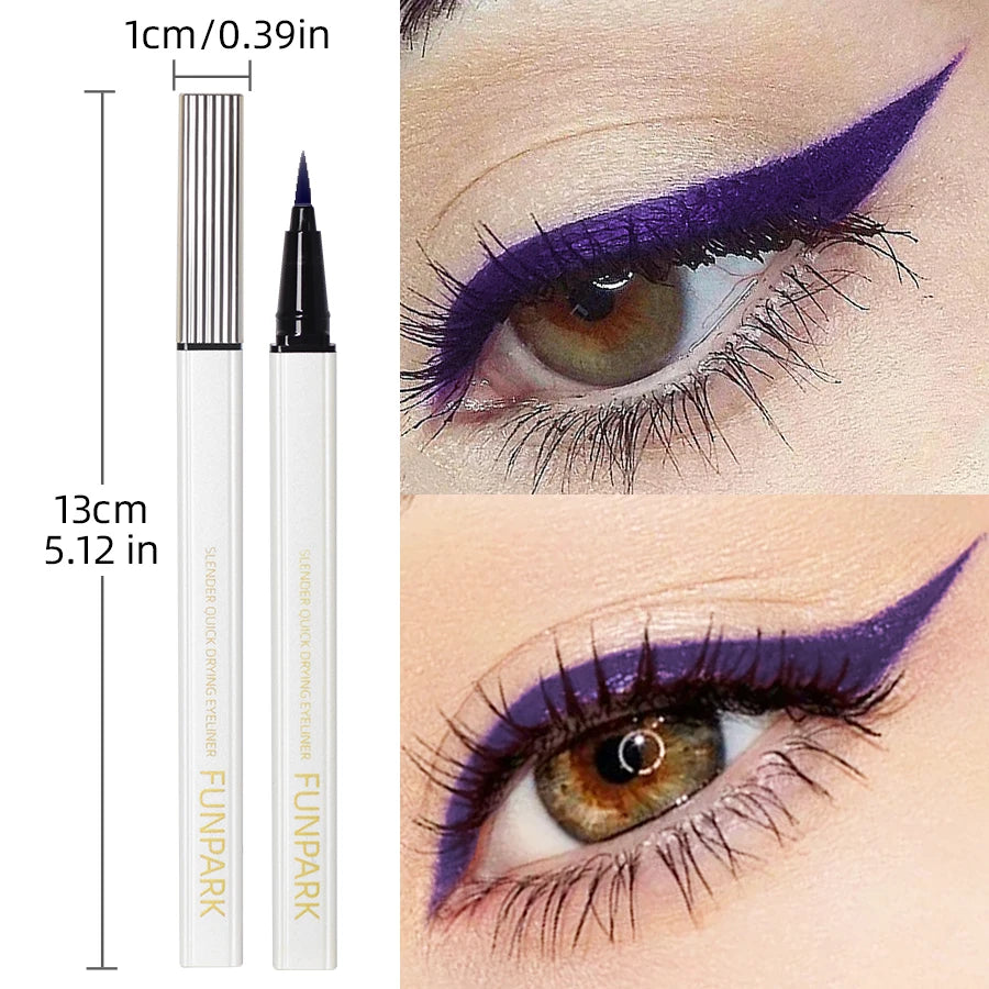 Purple Matte Liquid Eyeliner Pen – Waterproof & Long Lasting Liquid Eyeliner Pen HIP