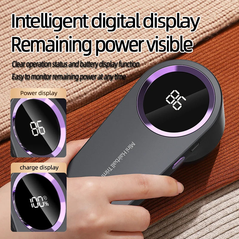 USB Rechargeable Fabric Shaver & Lint Remover – 3-Speed Fabric Lint Shaver HIP