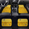 Honey Bee Car Floor Mats – Universal Fit Front & Rear Set of 4 Car Floor Mats HIP 1 one size