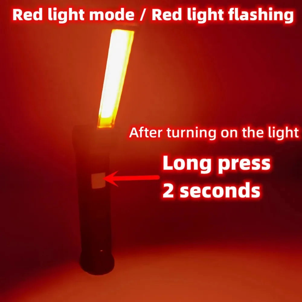 ESMARTER COB LED Folding Work Light – Magnetic USB Rechargeable LED Work Light HIP