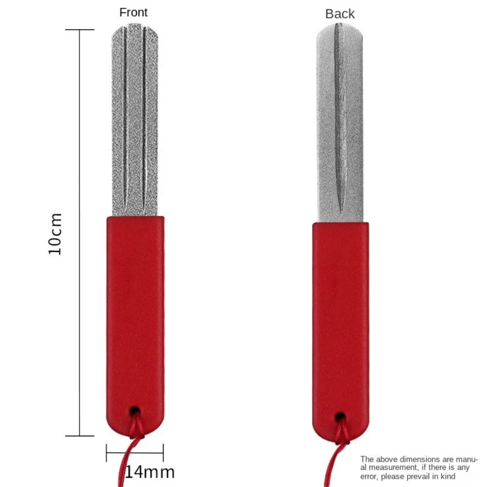2-Pack Double-Sided Diamond Fishing Hook Sharpener | HIP Hook Sharpener HIP