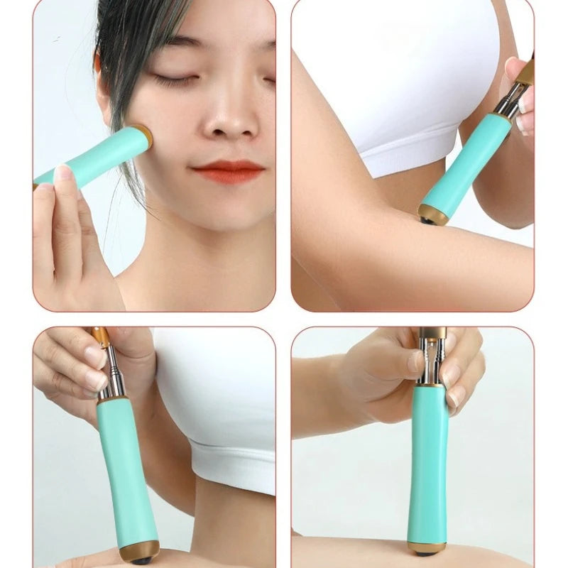 Stainless Steel Retractable Scratcher Portable Telescopic Back Scratcher Itch Massage Tool Adjustable Double Pole Scratcher Gift HIP