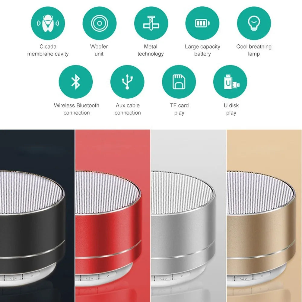 A10 Wireless Bluetooth Speaker – Subwoofer Sound Box | SEamopar Bluetooth Speaker HIP