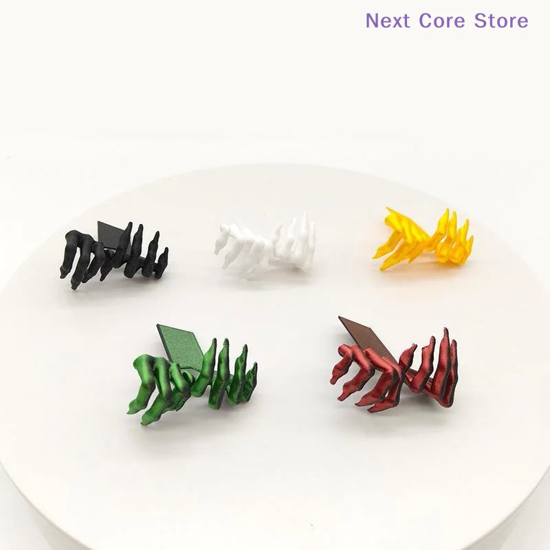 3D Printed Devil Claw Bookmark – Gothic Punk Page Marker Novelty Bookmark HIP