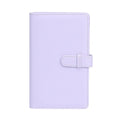 PU Leather 108-Pocket Instax Mini Photo Album – 3 Inch Instant Photo Album HIP Purple