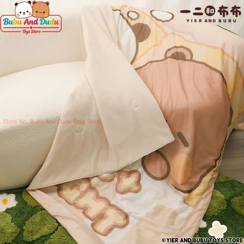 Panda Bubu & Dudu Cooling Summer Quilt – Cartoon Blanket Cooling Summer Quilt HIP