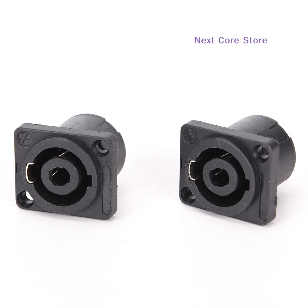 10-Pack Speakon 4-Pin Female Panel Socket Connectors Audio Connector HIP