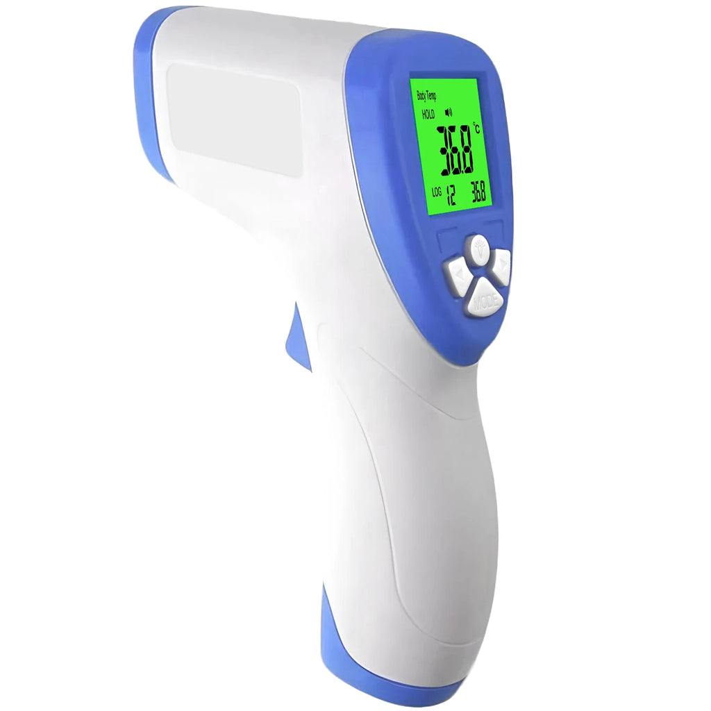 Non-Contact Infrared Forehead Thermometer – Digital LED Infrared Thermometer HIP White