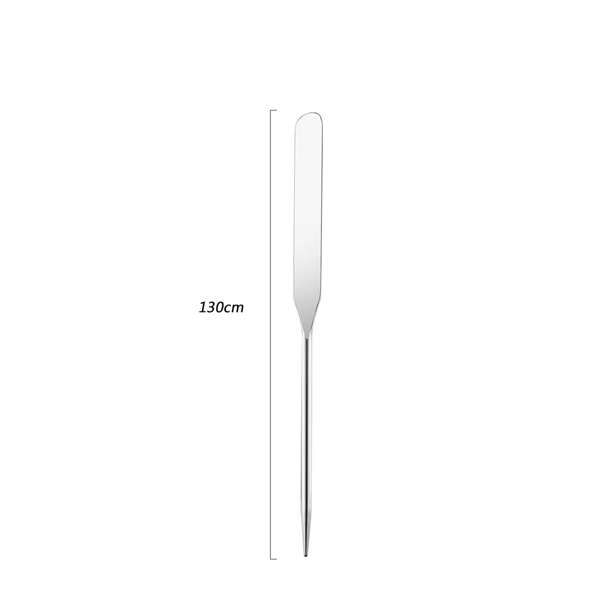 Stainless Steel Foundation Spatula Mask and Eye Cream Spoons Multi-functional Facial Scraping Metal Beauty & Skin Care Tools Set HIP Short Spatula-1pcs
