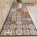 Waterproof PVC Leather Kitchen Floor Mat – Oil-Proof Rug Kitchen Floor Mat HIP GU1370-P 1pc 40x180cm