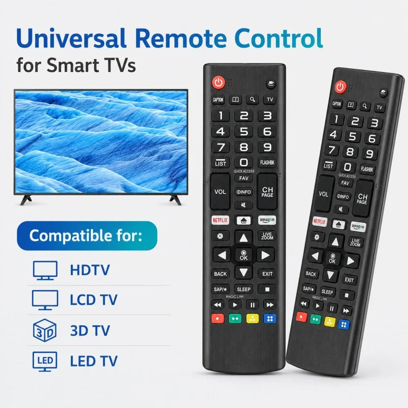 Universal Remote AKB75675301 AKB75675304 for 4K Smart TV TV Remote Control HIP