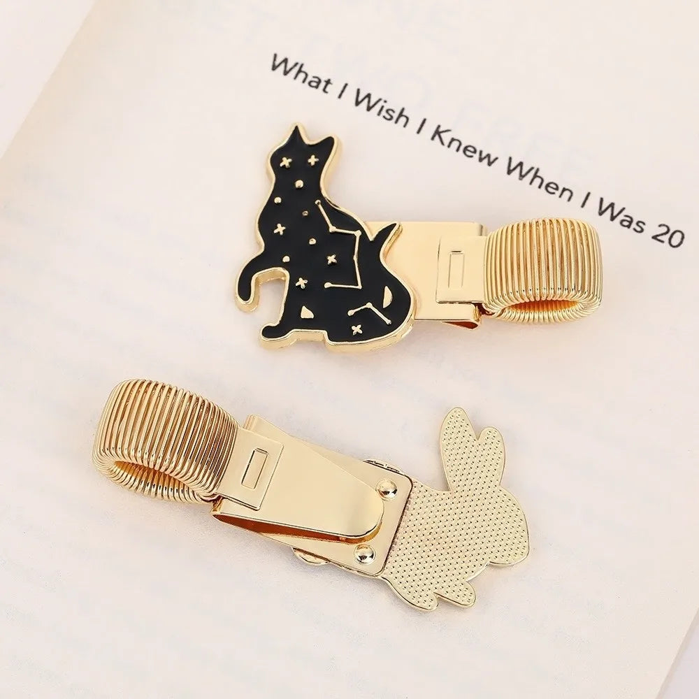 Metal Animal Spring Pen Clip & Bookmark Holder – Enamel Pen Clip Bookmark HIP