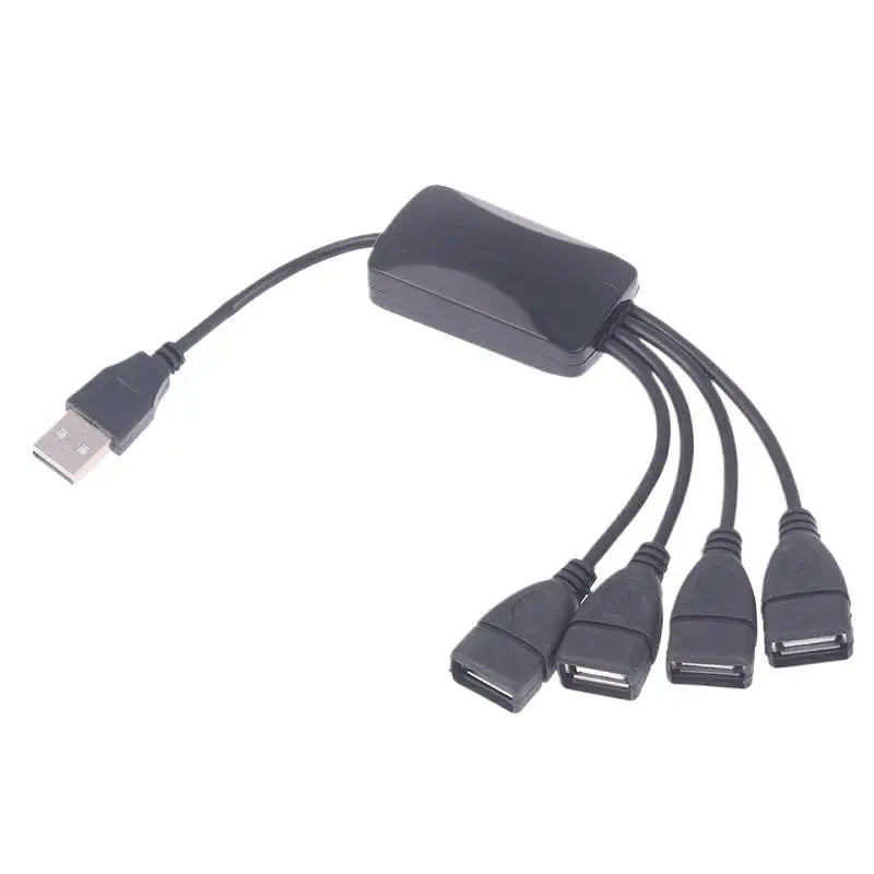 USB 2.0 Hub Splitter – 1 to 4 Port Extension Cable USB Hub Splitter HIP 1Pc