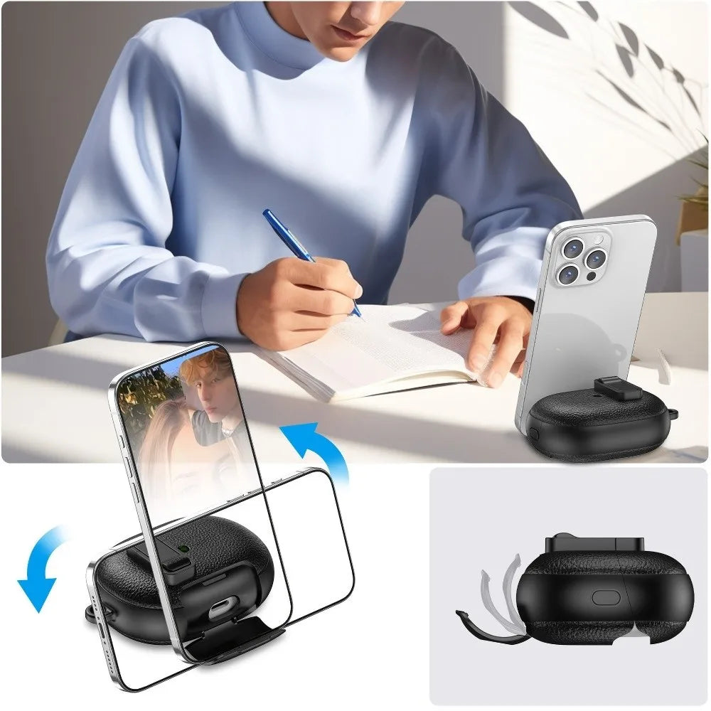 Huawei FreeBuds Pro 5 TPU Case with Phone Stand & Carabiner Earphone Case Cover HIP