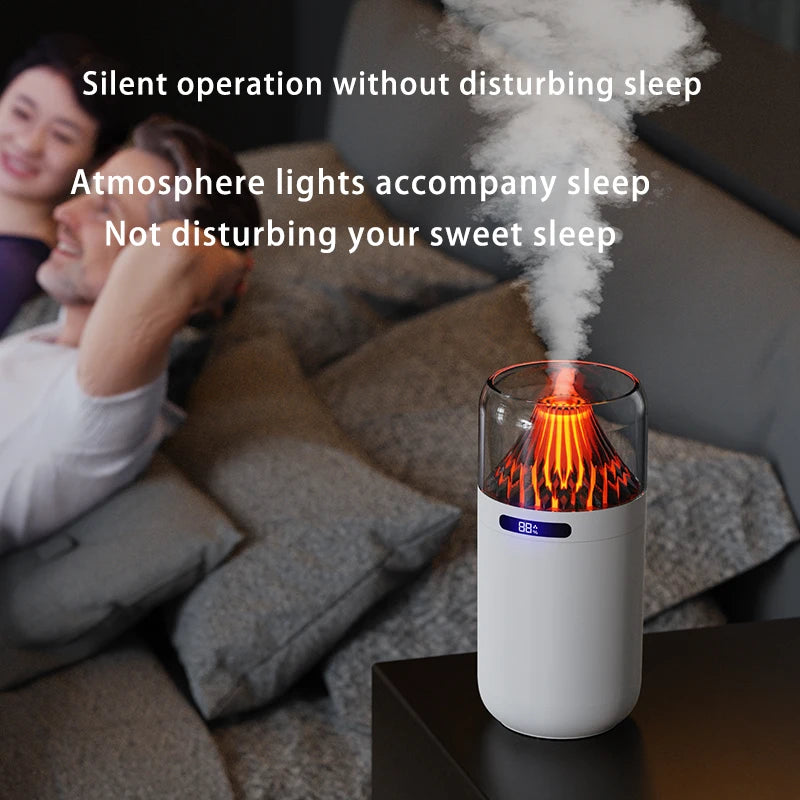 Volcano Mini USB Humidifier | Aromatherapy & Night Light Mini USB Humidifier HIP