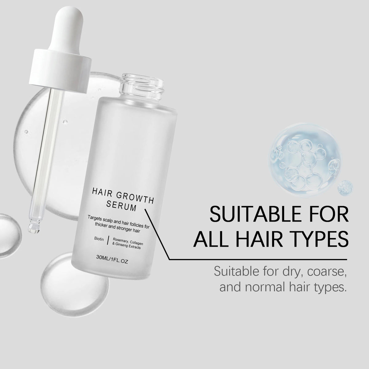 HIP Nourishing Hair Serum – Hydrate, Smooth & Shine Hair Care Serum HIP