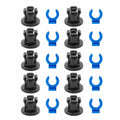 Bowden Tube Collet & Clamp Clip Set – 3D Printer 1.75mm 3D Printer Accessory HIP 10sets No plug