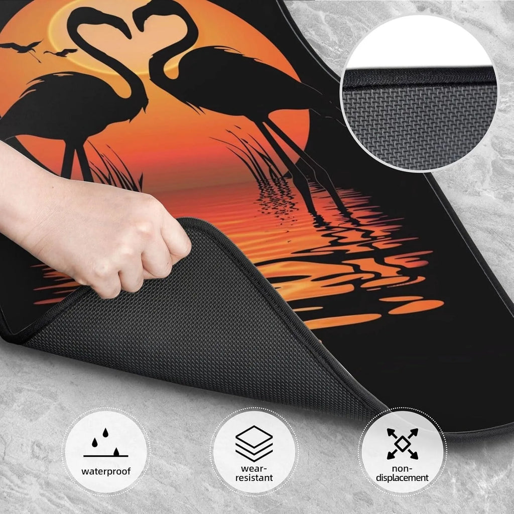 4-Piece Flamingo Car Floor Mats – SUV & Truck Set Car Floor Mats HIP