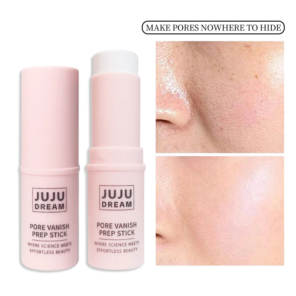JUJU Dream Face Primer Stick – Matte Blur & Shimmer | 6g Makeup Primer Stick HIP base stick