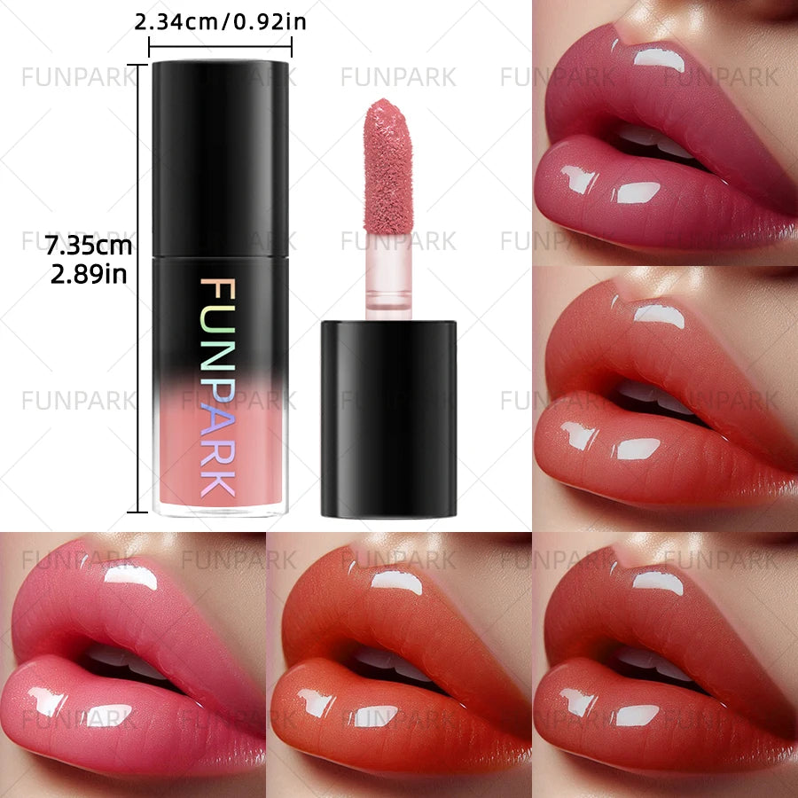 1PC Moisturizing Lip Gloss 15 Color Lip Blam Lip Oil for Lips Long Lasting Liquid Pink Red Makeup Gifts Lip Glaze High Pigment HIP