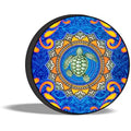 Tribal Turtle Spare Tire Cover – Polyester, Camera Compatible Spare Tire Cover HIP Acquiesce 16 in