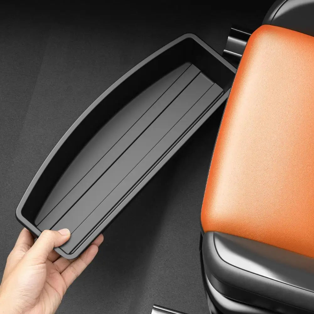 Car Under Seat Storage Tray Pull Out Organizer Box Custom Fit Hidden Drawer Waterproof Car Storage Bin for Umbrella Universal HIP