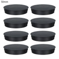 8-Pack Round Plastic Hole Plugs – Floor & Furniture Caps Furniture Hole Plug Caps HIP 50mm