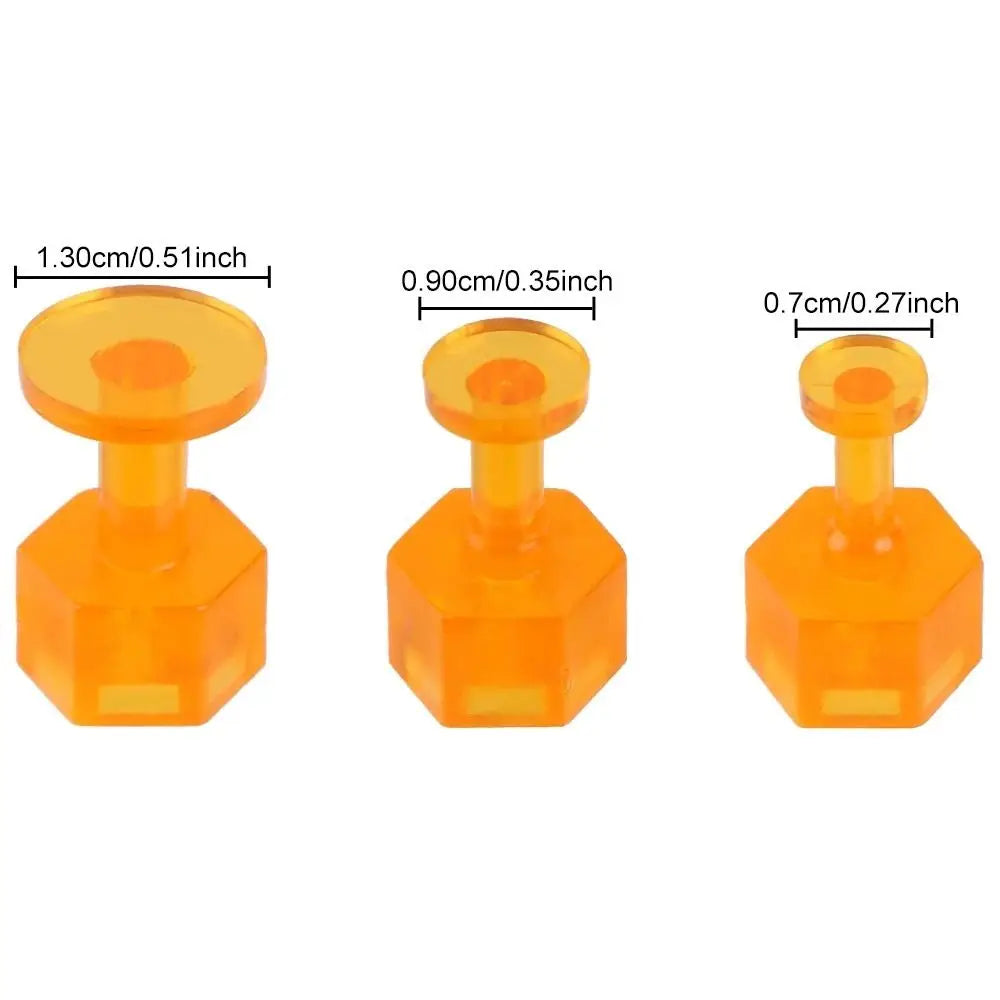 10-Pc Paintless Dent Repair Glue Pull Tabs – PC Material Dent Repair Tool HIP