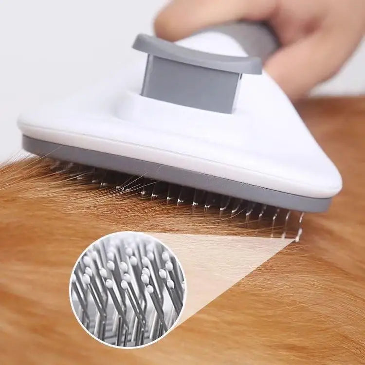 Self-Cleaning Pet Grooming Brush & Dematting Comb – Dogs & Cats Pet Grooming Brush HIP