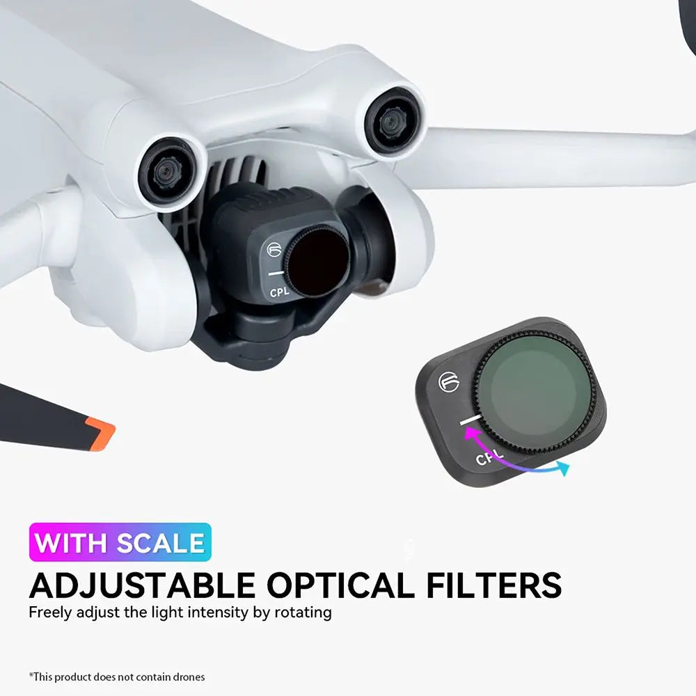 CPL Lens Filter for DJI Mini 3 Pro – Optical Glass Polarizer Drone Lens Filter HIP