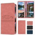PU Leather Car Document Organizer with Magnetic Closure | HIP Car Document Organizer HIP Purple