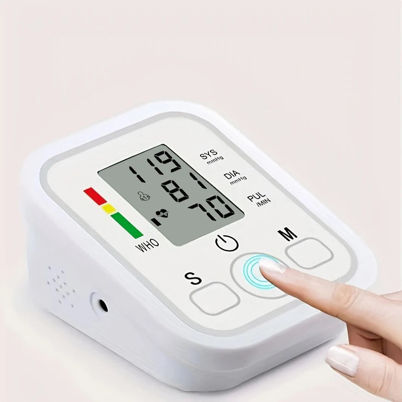 Fireurus Digital Upper Arm Blood Pressure Monitor – USB/Battery Blood Pressure Monitor HIP