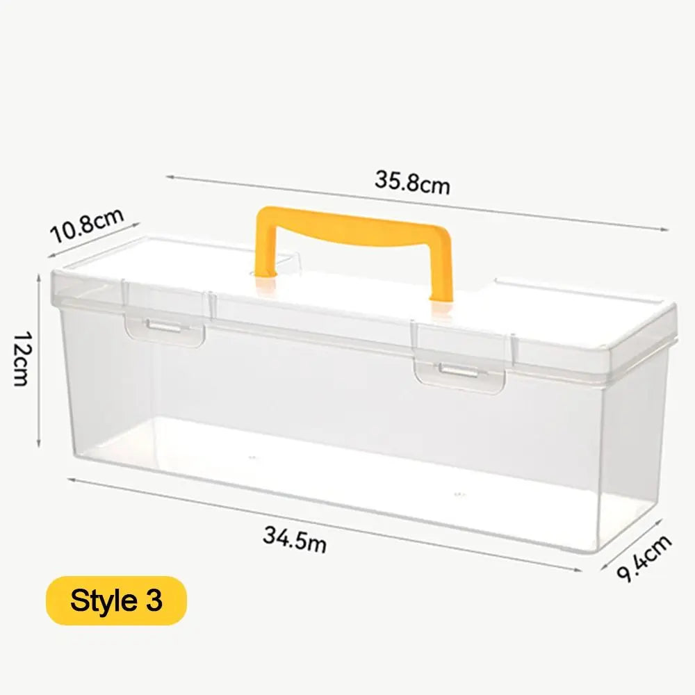 Transparent Plastic Tool Box & Parts Organizer | HIP Tool Storage Box HIP