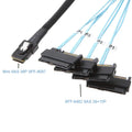 Mini SAS SFF-8087 to SFF-8482 Data Cable – 0.5M & 1M SAS Data Cable HIP Mini SAS to SAS 1m