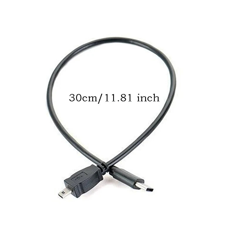 USB-C to Mini 8-Pin OTG Cable – Camera Data Transfer Android OTG Camera Cable HIP