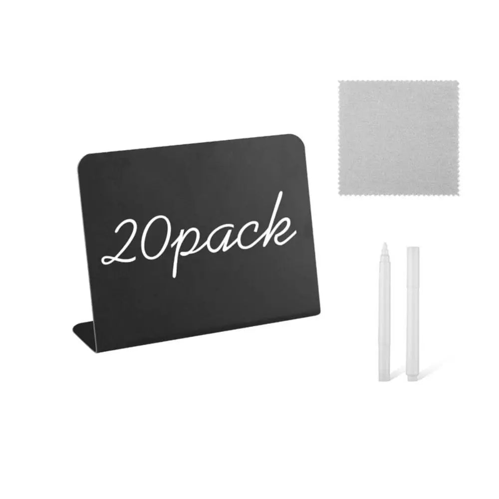 Reusable Mini Chalkboard Signs 12-Pack – Place Cards & Labels Chalkboard Place Cards HIP