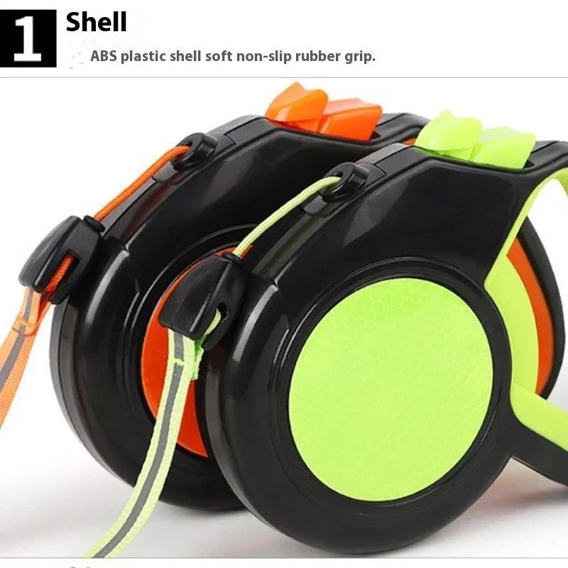 Reflective Retractable Dog Leash 3M 5M 8M – Small & Large Dogs Retractable Dog Leash HIP