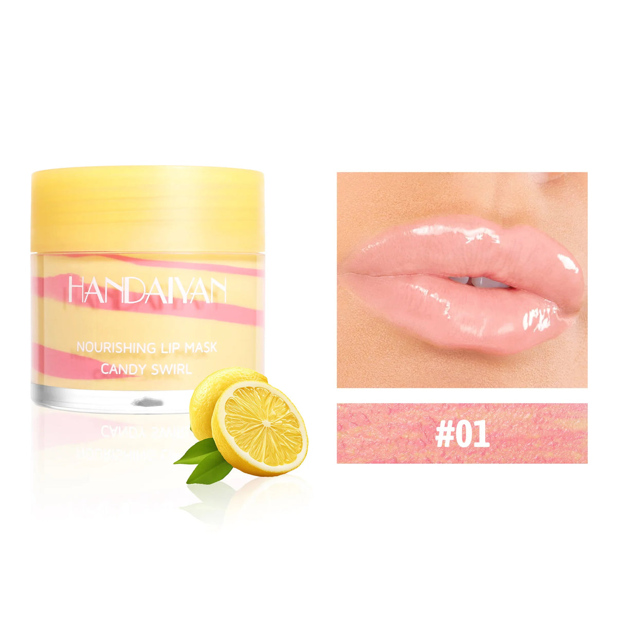 Handaiyan Strawberry Overnight Lip Mask – Hydrating & Plumping Overnight Lip Mask HIP 01 18g