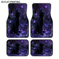 Gothic Black Cat Car Floor Mats – 4-Piece Non-Slip Set Car Floor Mats HIP 1