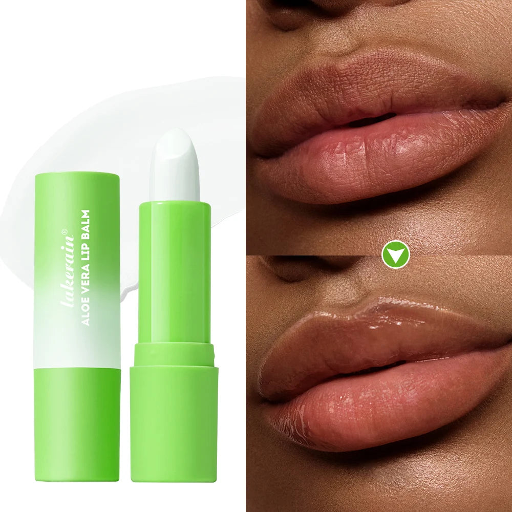 Lip Aloe Balm Nourishing, Refreshing, Hydrating and Moisturizing Preventing Cracking and Repairing Lips Gentle Non Irritating HIP