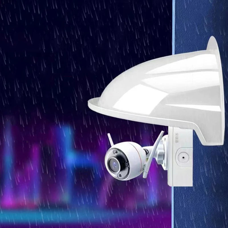 CCTV Dome Camera Rain & Sun Shield Weather Cover Bracket Camera Weather Shield HIP onesize