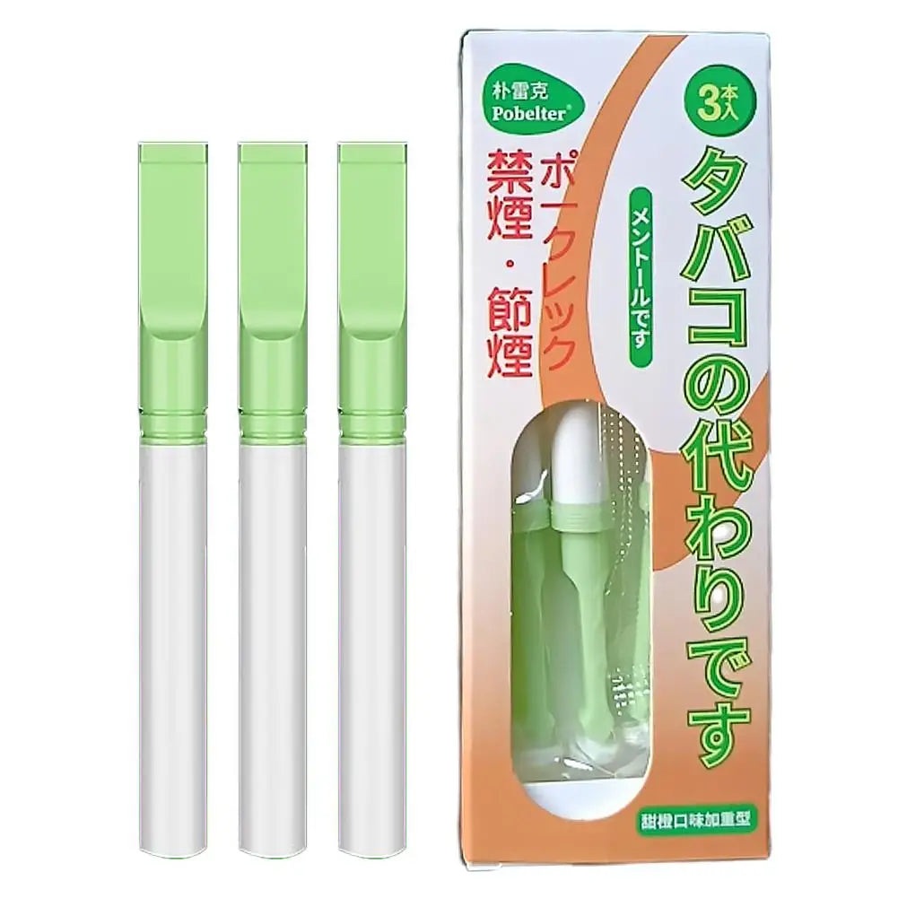 Flavored Smoking-Cessation Sticks Replacement Inhaler Fresh Breath Aid Smoking-Cessation Support For Car And Train Travel Use HIP orange