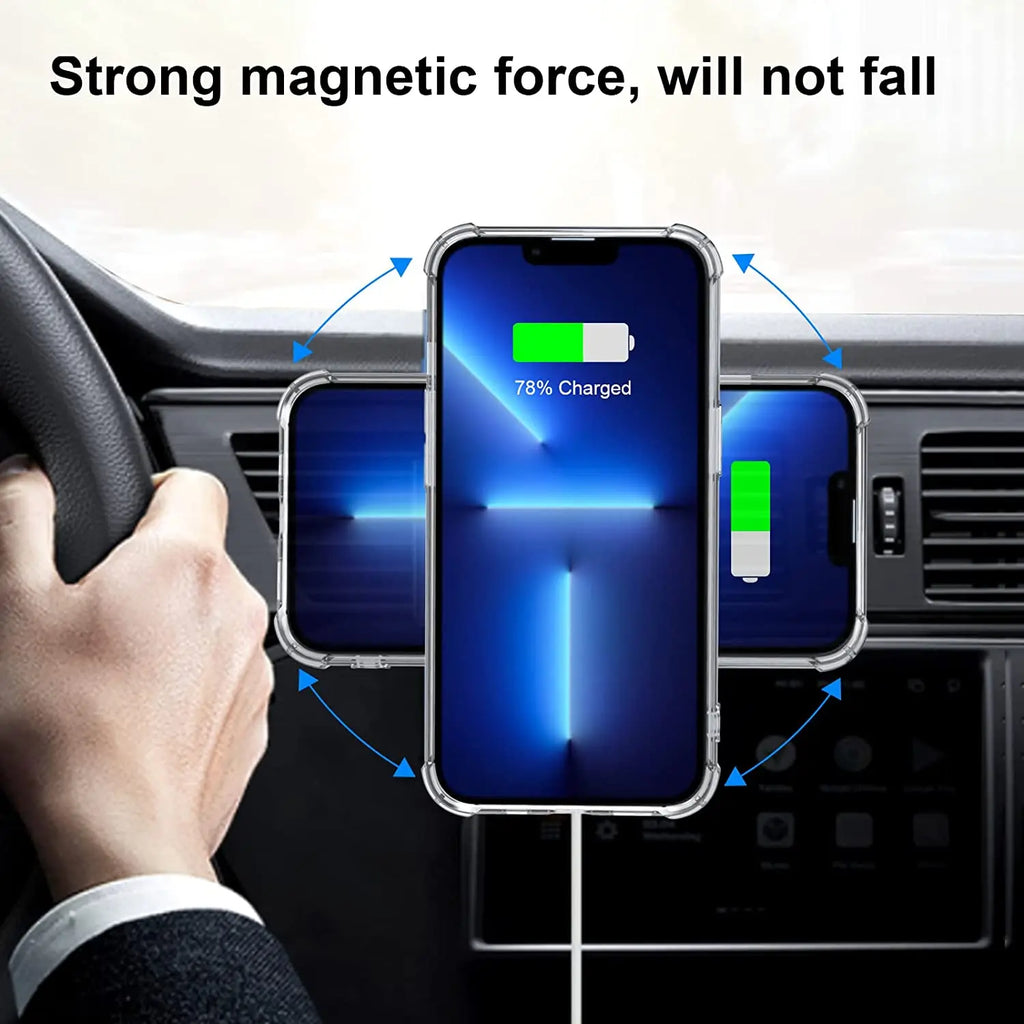Magnetic Metal Plate Ring for MagSafe & Car Mount | 1–5 Pack Phone Mount Accessory HIP