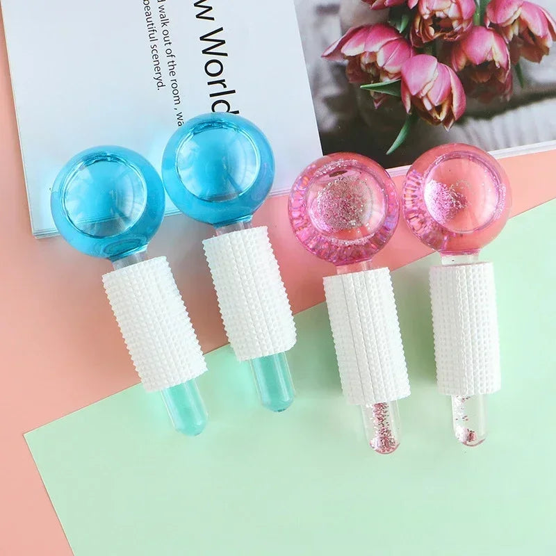 Ice Globe Facial Massager – Cooling Face Roller for Skin Care Ice Globe Face Roller HIP