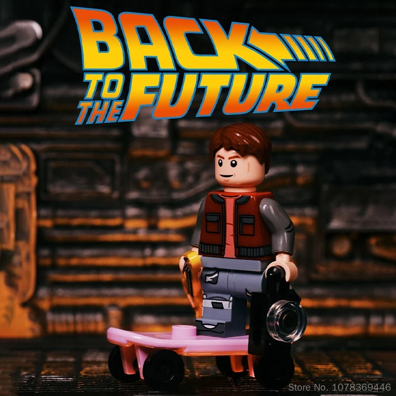 Bandai Back to the Future Marty McFly Assembly Action Figure Assembly Action Figure HIP