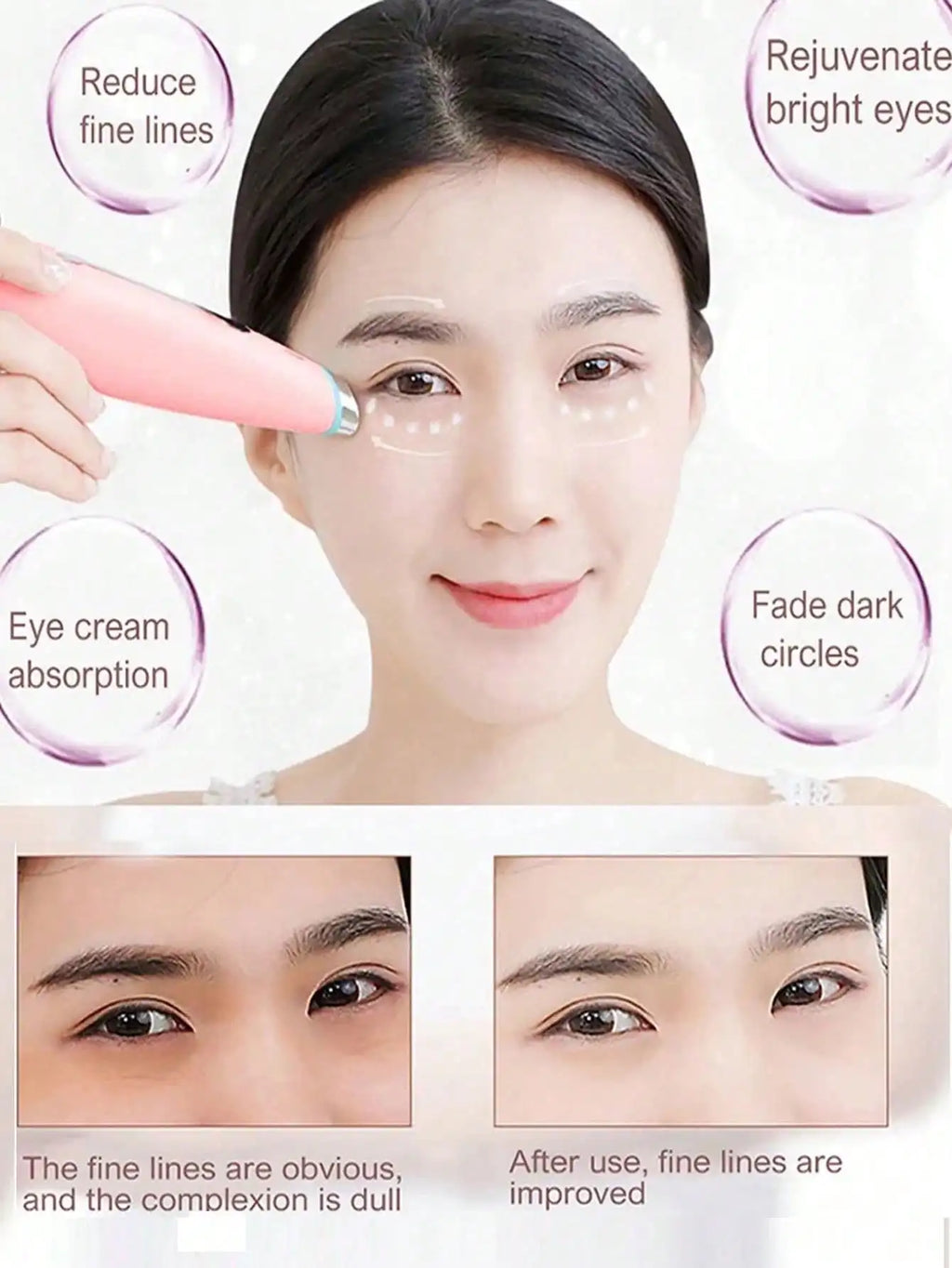 RF Face Lifting Massager – LED Photon & Radio Frequency Device RF Beauty Massager HIP