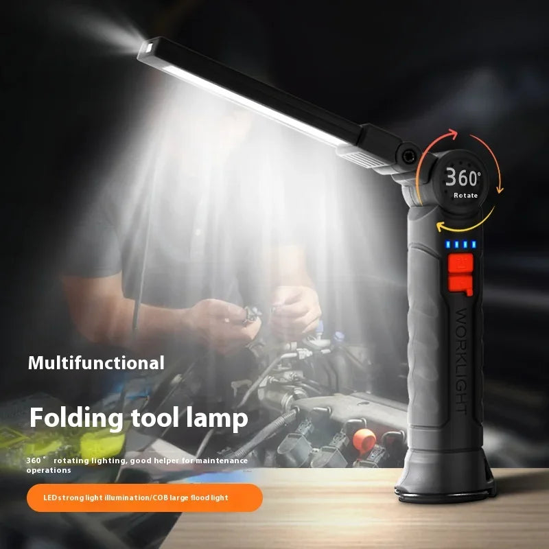 ESMARTER 450LM COB LED Work Light – USB-C Magnetic Flashlight LED Work Light HIP